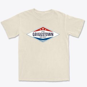 Griggstown New Jersey Diamond Star Premium Heavyweight T-shirt