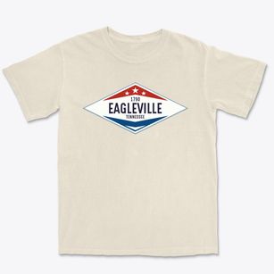 Eagleville Tennessee Diamond Star Premium Heavyweight T-shirt