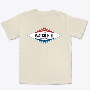 Watch Hill Rhode Island Diamond Star Premium Heavyweight T-shirt