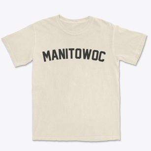 Manitowoc Wisconsin Classic Curve Premium Heavyweight T-shirt