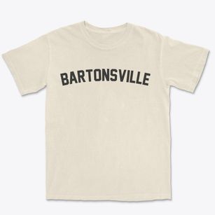 Bartonsville Maryland Classic Curve Premium Heavyweight T-shirt