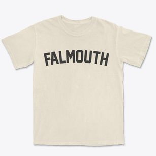 Falmouth Massachusetts Classic Curve Premium Heavyweight T-shirt
