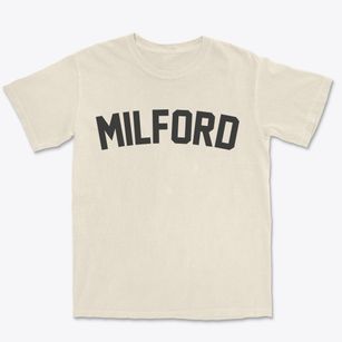 Milford Massachusetts Classic Curve Premium Heavyweight T-shirt