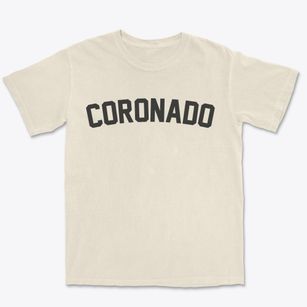 Coronado California Classic Curve Premium Heavyweight T-shirt