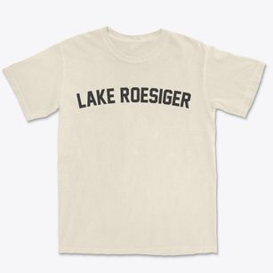 Lake Roesiger Washington Classic Curve Premium Heavyweight T-shirt
