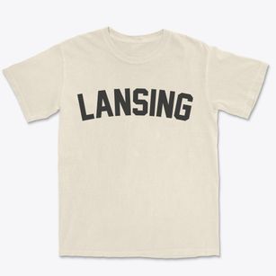 Lansing North Carolina Classic Curve Premium Heavyweight T-shirt
