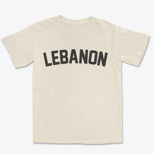 Lebanon New Hampshire Classic Curve Premium Heavyweight T-shirt