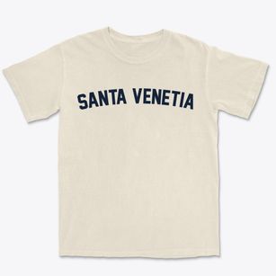 Santa Venetia California Classic Curve Premium Heavyweight T-shirt