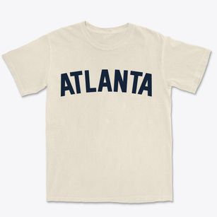 Atlanta Georgia Classic Curve Premium Heavyweight T-shirt