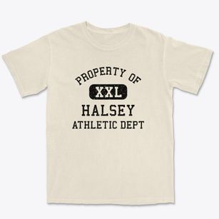 Halsey Wisconsin Athletic Dept Premium Heavyweight T-shirt