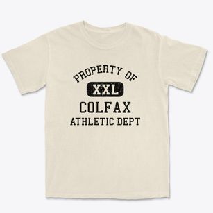 Colfax Indiana Athletic Dept Premium Heavyweight T-shirt