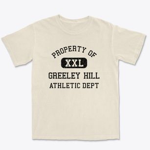 Greeley Hill California Athletic Dept Premium Heavyweight T-shirt