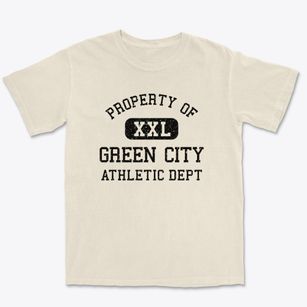 Green City Missouri Athletic Dept Premium Heavyweight T-shirt