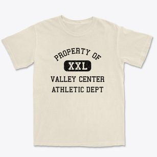 Valley Center California Athletic Dept Premium Heavyweight T-shirt