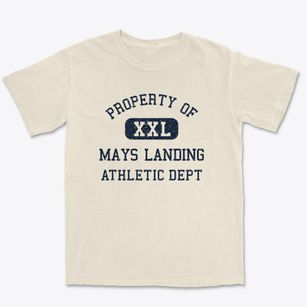 Mays Landing New Jersey Athletic Dept Premium Heavyweight T-shirt