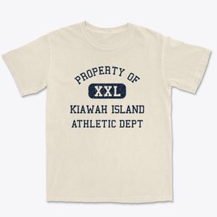 Kiawah Island South Carolina Athletic Dept Premium Heavyweight T-shirt