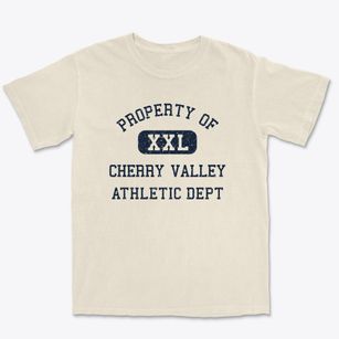 Cherry Valley New York Athletic Dept Premium Heavyweight T-shirt