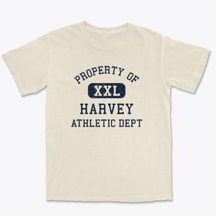 Harvey Louisiana Athletic Dept Premium Heavyweight T-shirt
