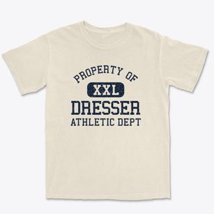 Dresser Indiana Athletic Dept Premium Heavyweight T-shirt