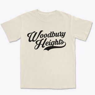 Woodbury Heights New Jersey Vintage Team Premium Heavyweight T-shirt