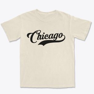 Chicago Illinois Vintage Team Premium Heavyweight T-shirt