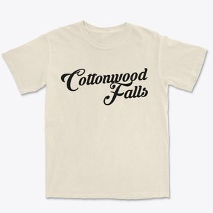 Cottonwood Falls Kansas Vintage Team Premium Heavyweight T-shirt