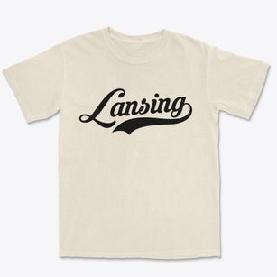 Lansing New York Vintage Team Premium Heavyweight T-shirt