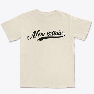 New Britain Connecticut Vintage Team Premium Heavyweight T-shirt