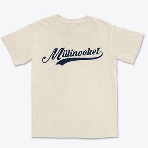 Millinocket Maine Vintage Team Premium Heavyweight T-shirt