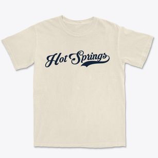 Hot Springs Arkansas Vintage Team Premium Heavyweight T-shirt