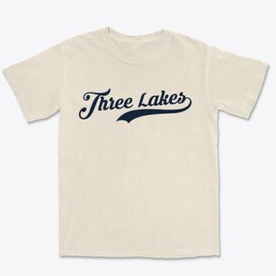 Three Lakes Wisconsin Vintage Team Premium Heavyweight T-shirt