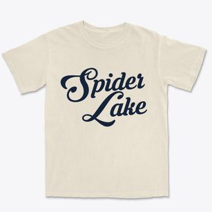 Spider Lake Wisconsin Vintage Team Premium Heavyweight T-shirt