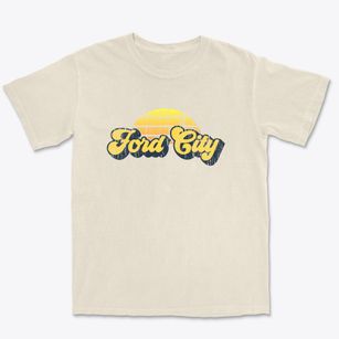 Ford City California Sublime Sunset Premium Heavyweight T-shirt