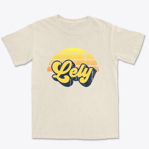 Lely Florida Sublime Sunset Premium Heavyweight T-shirt
