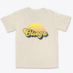 Otsego New York Sublime Sunset Premium Heavyweight T-shirt