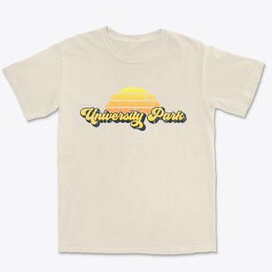 University Park Maryland Sublime Sunset Premium Heavyweight T-shirt