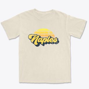 Naples New York Sublime Sunset Premium Heavyweight T-shirt