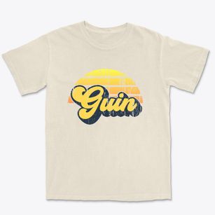 Guin Alabama Sublime Sunset Premium Heavyweight T-shirt