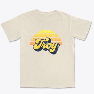 Troy New Hampshire Sublime Sunset Premium Heavyweight T-shirt