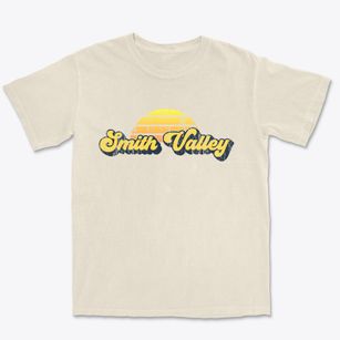 Smith Valley Nevada Sublime Sunset Premium Heavyweight T-shirt