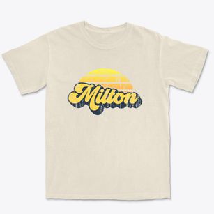 Milton Massachusetts Sublime Sunset Premium Heavyweight T-shirt