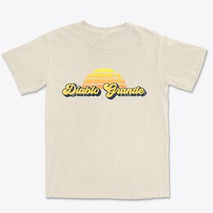 Diablo Grande California Sublime Sunset Premium Heavyweight T-shirt