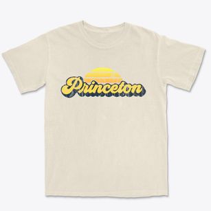 Princeton Iowa Sublime Sunset Premium Heavyweight T-shirt