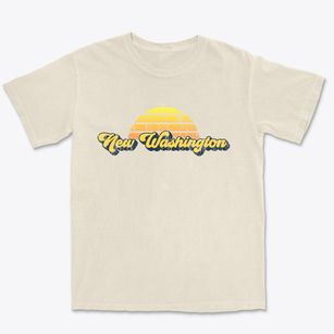 New Washington Ohio Sublime Sunset Premium Heavyweight T-shirt