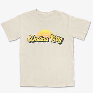 Dallas City Illinois Sublime Sunset Premium Heavyweight T-shirt
