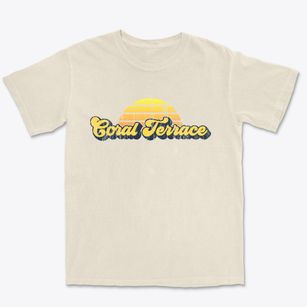 Coral Terrace Florida Sublime Sunset Premium Heavyweight T-shirt