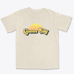 Queen City Missouri Sublime Sunset Premium Heavyweight T-shirt