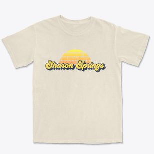 Sharon Springs New York Sublime Sunset Premium Heavyweight T-shirt