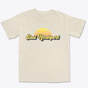 East Northport New York Sublime Sunset Premium Heavyweight T-shirt