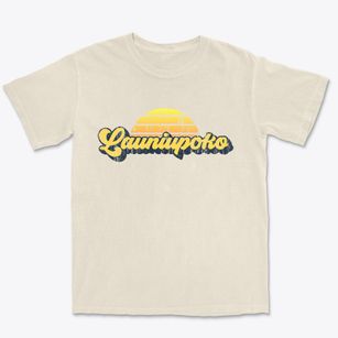 Launiupoko Hawaii Sublime Sunset Premium Heavyweight T-shirt